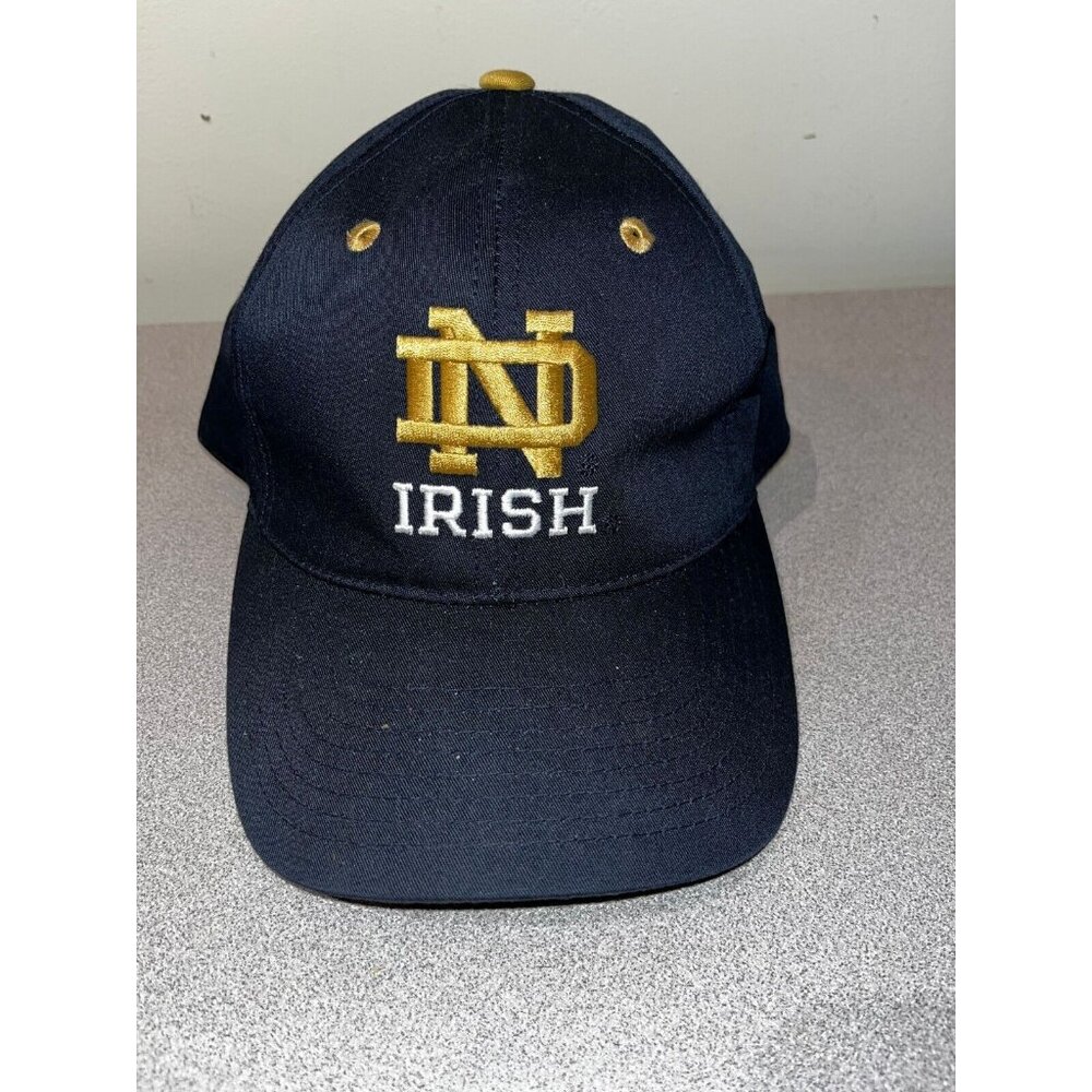 Notre Dame Fighting Irish NCAA Blue Captivating Headgear Strapback Hat Cap